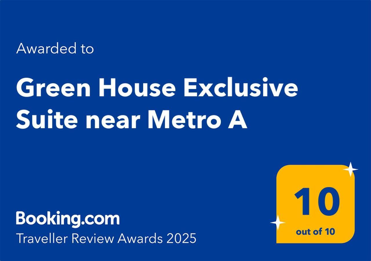 Green House Exclusive Suite Near Metro A Róma Kültér fotó